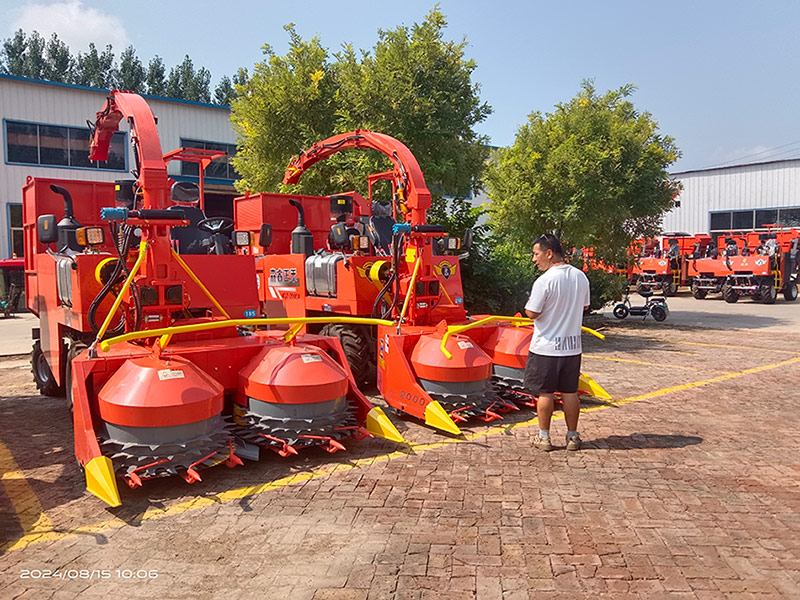 Welcome Yunnan Customers To Our Company To Order 4Qz-2000 Self-Propelled Green Fodder Harvester Welcome Yunnan Customers To Our Company To Order 4Qz-2000 Self-Propelled Green Fodder Harvester
